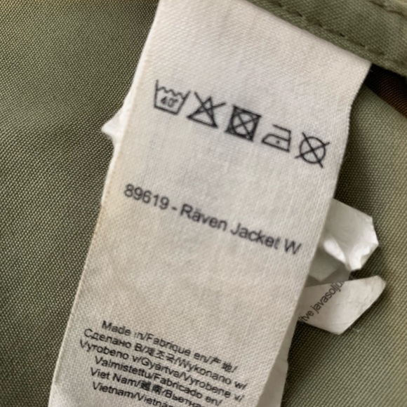 Fjallraven Women’s Raven Original field jacket in Green Size S - Picture 7 of 15